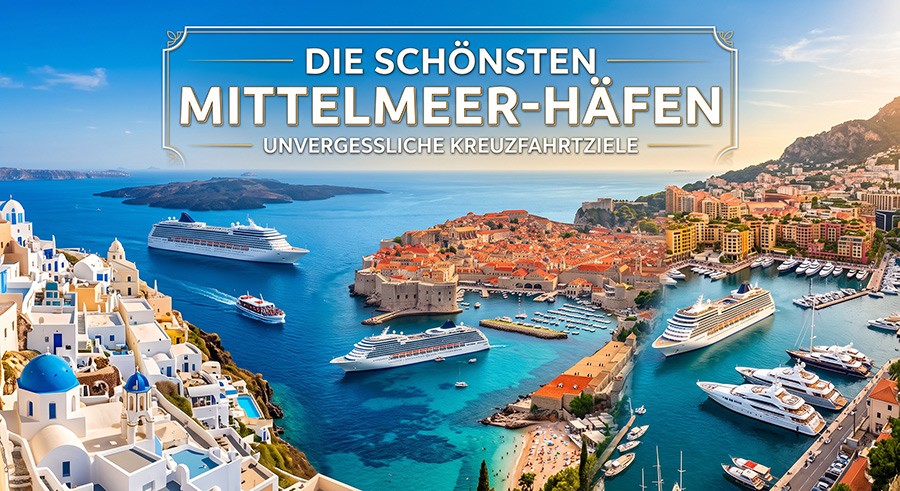 Die 10 schönsten Mittelmeer-Häfen für Kreuzfahrt-Reisende
